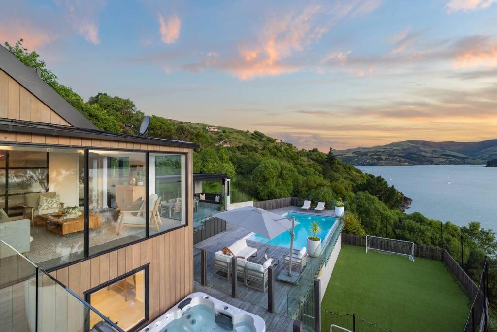 Hidden Paradise In Christchurch Apartment Lyttelton Exterior photo